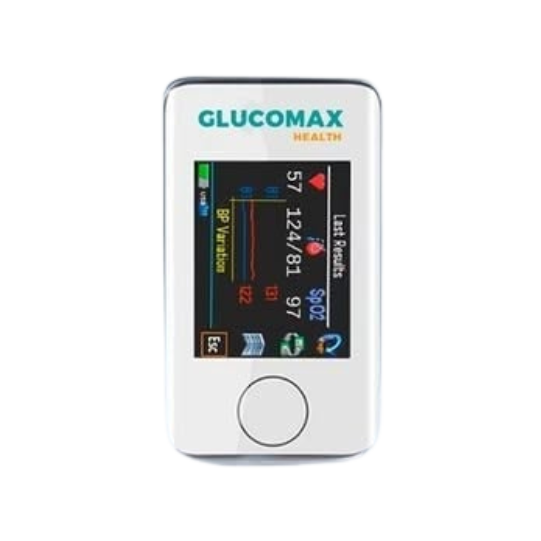GLUCOMAX™ Monitor de glucosa no invasivo e indoloro + (Regalo Glucometro)