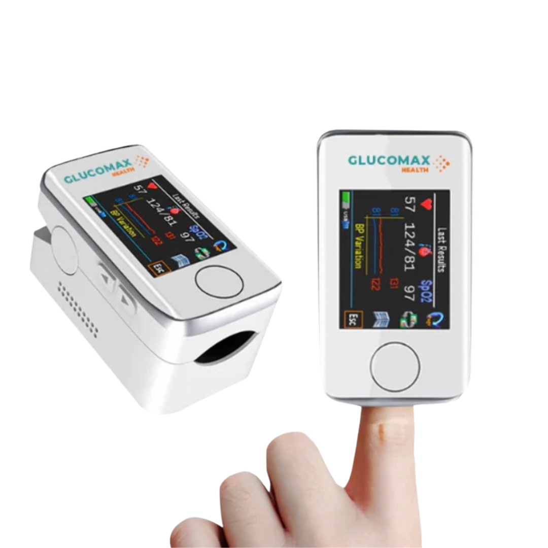 GLUCOMAX™ Monitor de glucosa no invasivo e indoloro + (Regalo Glucometro)