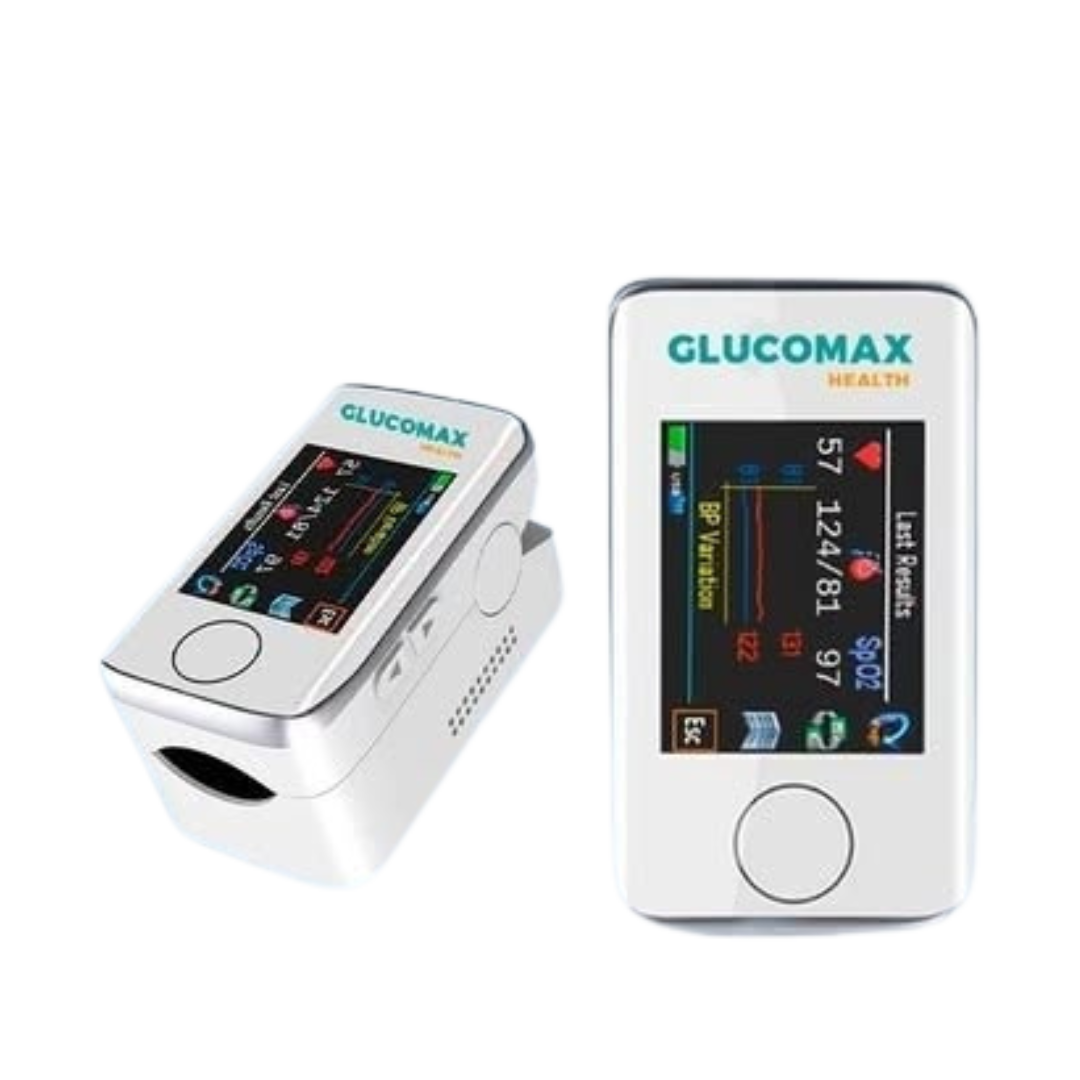 GLUCOMAX™ Monitor de glucosa no invasivo e indoloro + (Regalo Glucometro)
